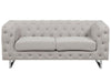 2 Seater Fabric Sofa Beige