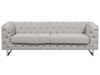 3 Seater Fabric Sofa Beige