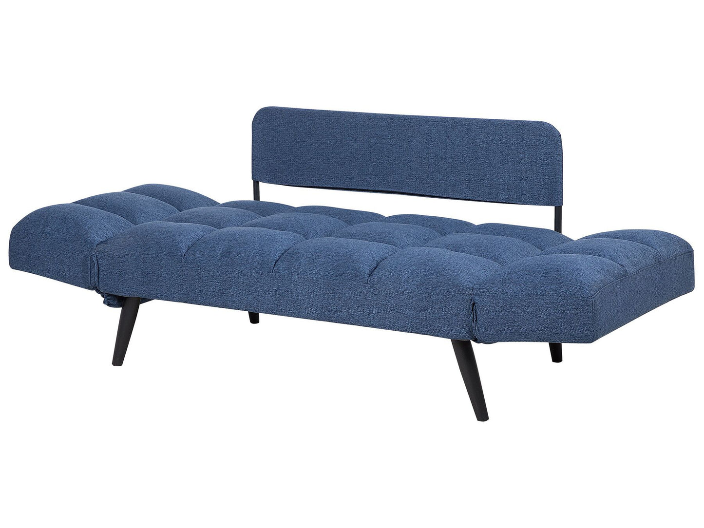 Fabric Sofa Bed Navy Blue BREKKE