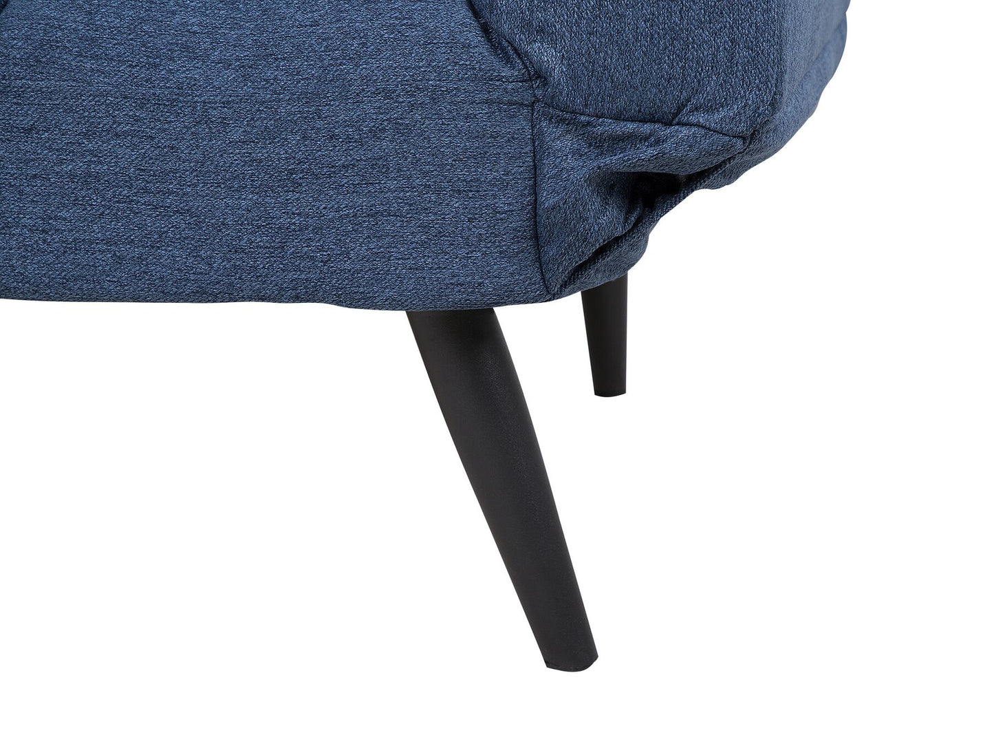 Fabric Sofa Bed Navy Blue BREKKE