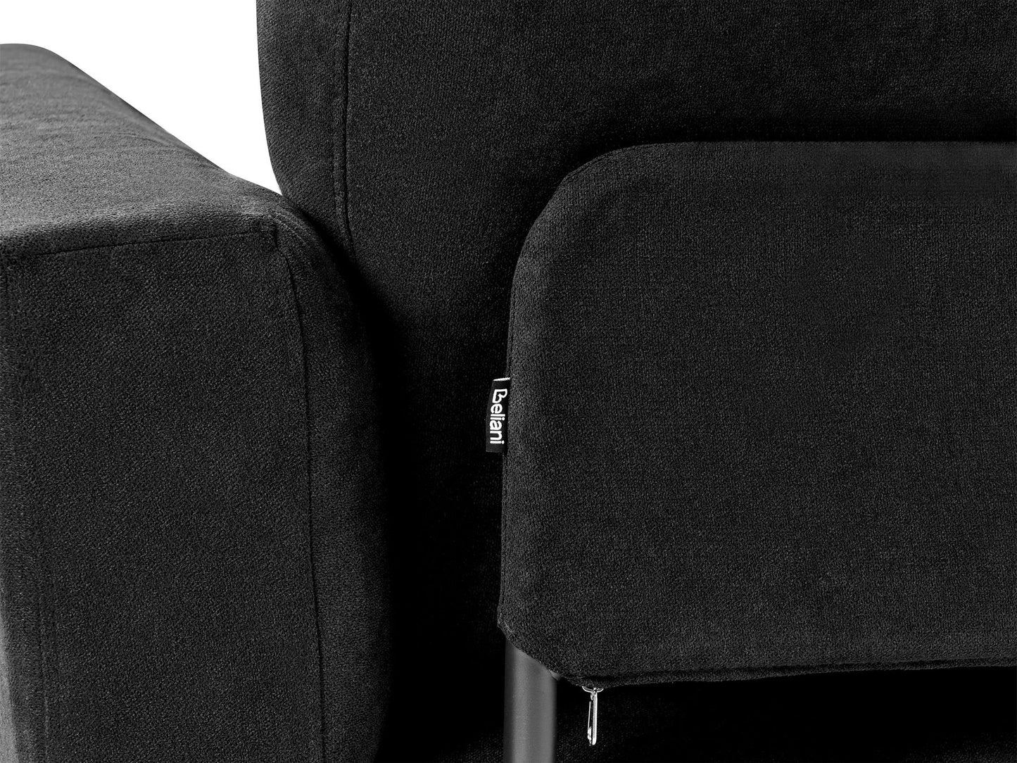 Fabric Sofa Bed Black BREKKE