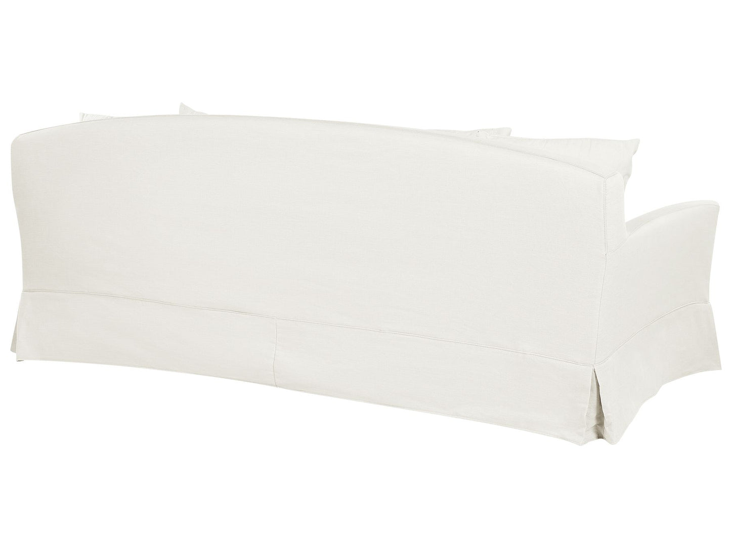 3 Seater Fabric Sofa Light Grey GILJA