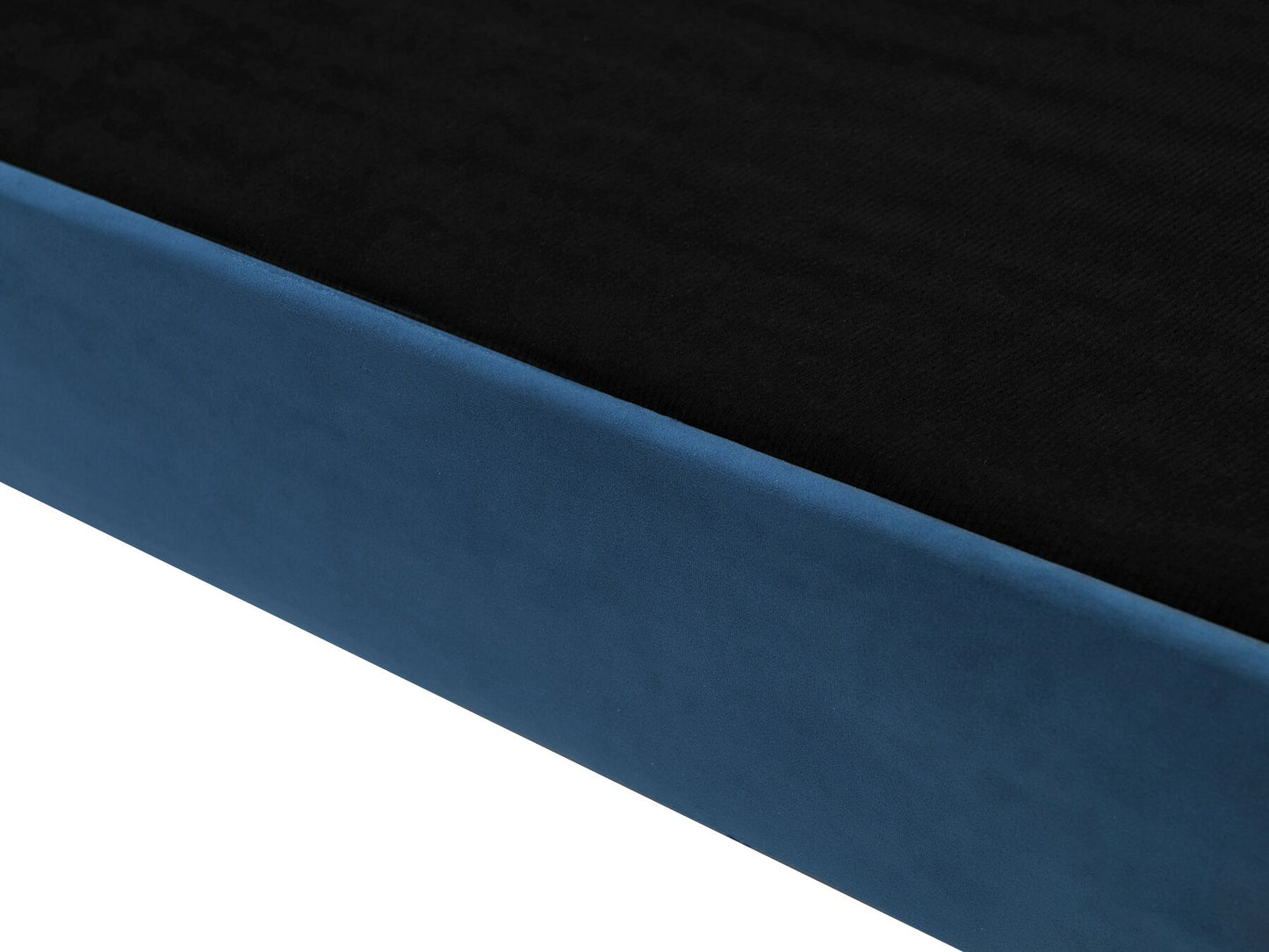 2 Seater Velvet Sofa Navy Blue SKIEN