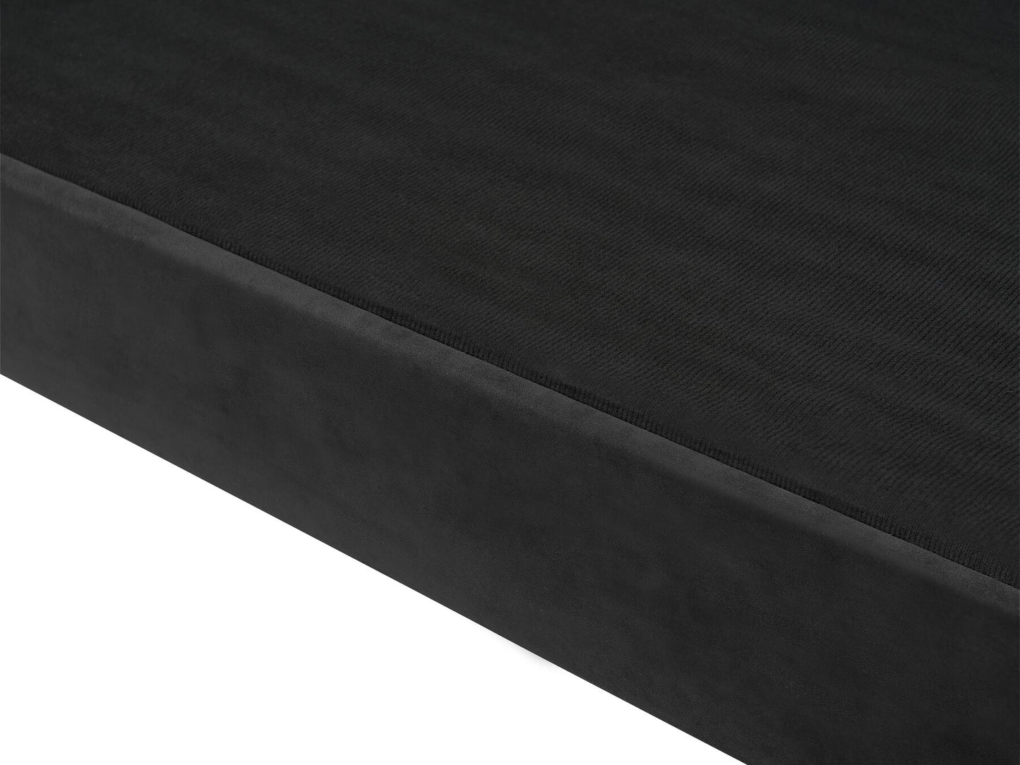 2 Seater Velvet Sofa Black SKIEN