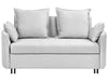 Fabric Sofa Bed Light Grey