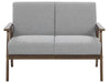 2 Seater Fabric Sofa Grey