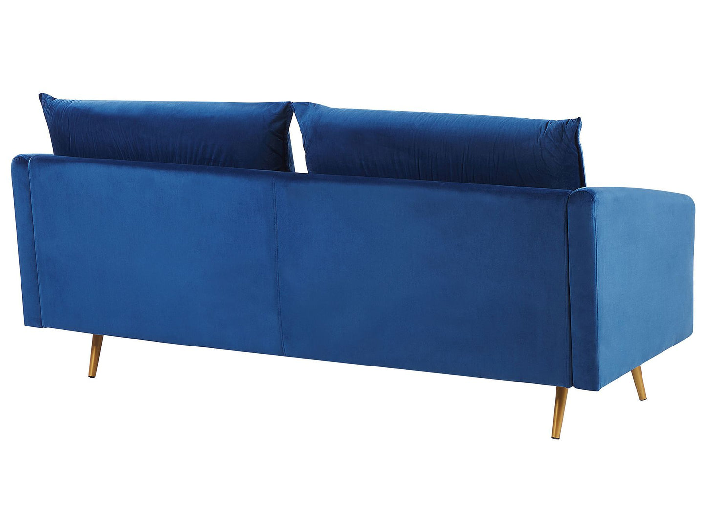 Sofa MAURA Velvet Navy Blue 3 Seater