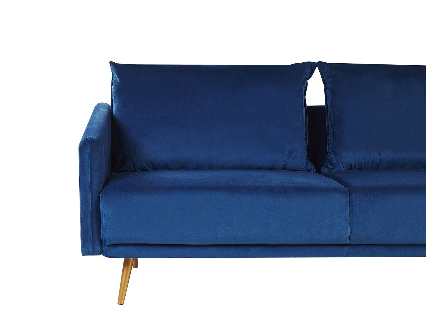 Sofa MAURA Velvet Navy Blue 3 Seater
