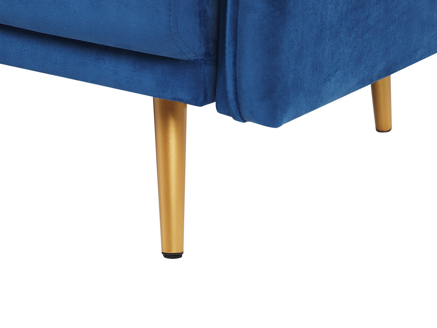 Sofa MAURA Velvet Navy Blue 3 Seater