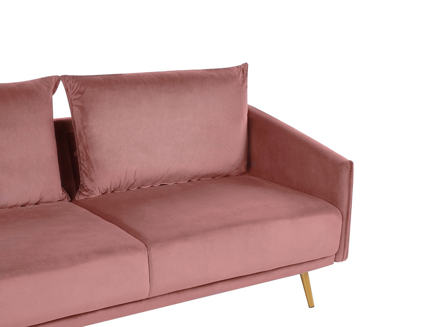 Sofa MAURA Velvet Pink 3 Seater