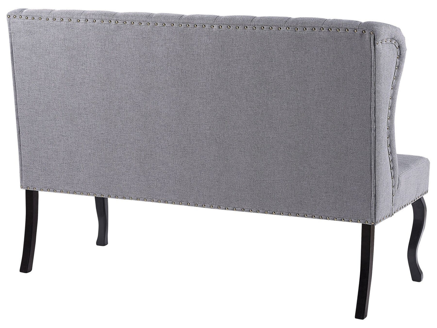 2 Seater Fabric Kitchen Sofa Grey TORSBY