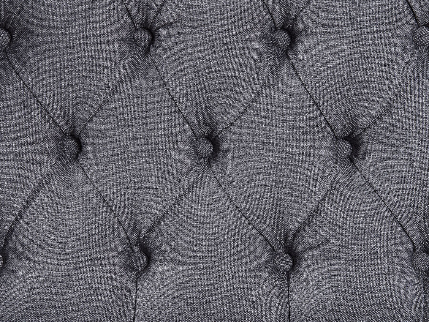 2 Seater Fabric Kitchen Sofa Grey TORSBY