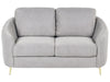 2 Seater Fabric Sofa Grey