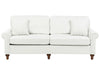 3 Seater Fabric Sofa White