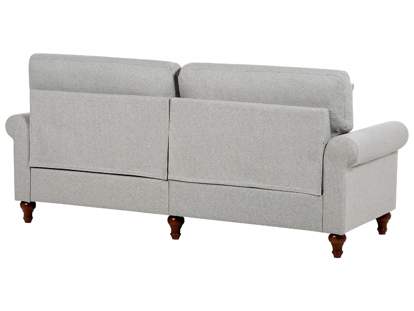 3 Seater Fabric Sofa Light Grey GINNERUP