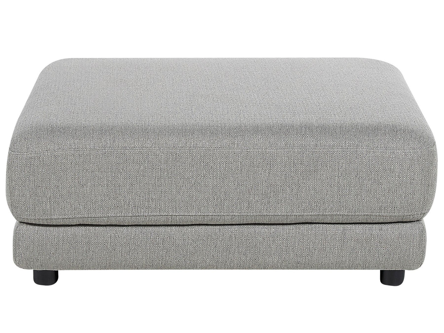 3 Seater Fabric Sofa with Ottoman Light Grey SIGTUNA