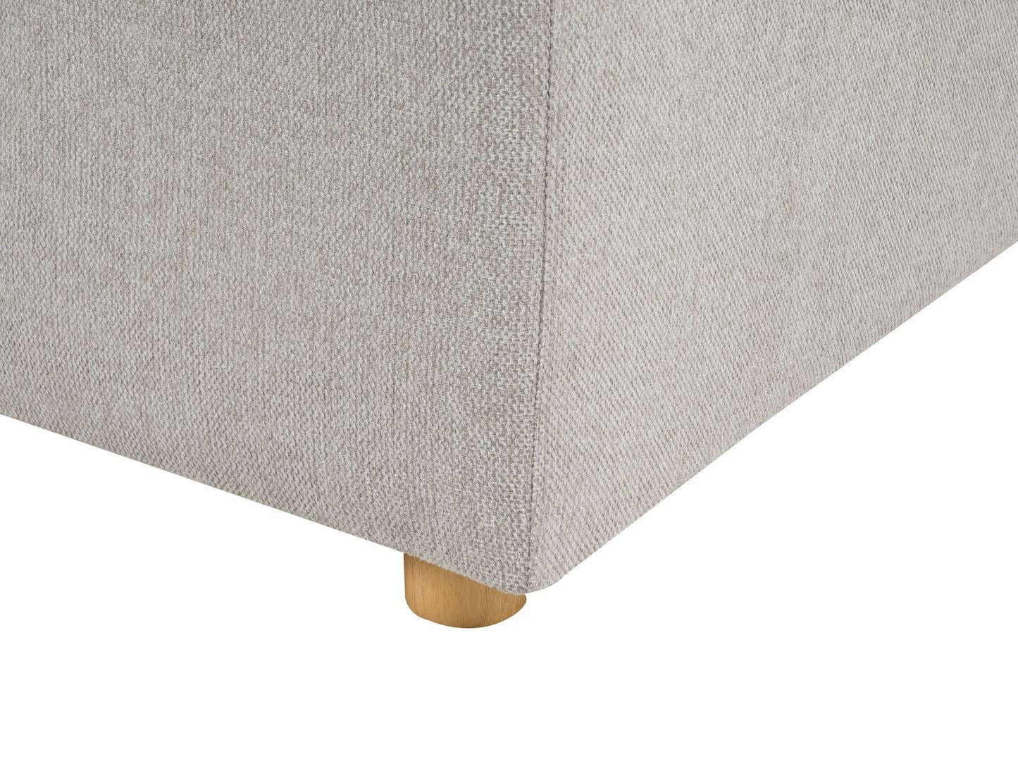 3 Seater Sofa Light Grey LERMON
