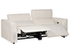 2 Seater Fabric Electric Recliner Sofa with Port Light Beige