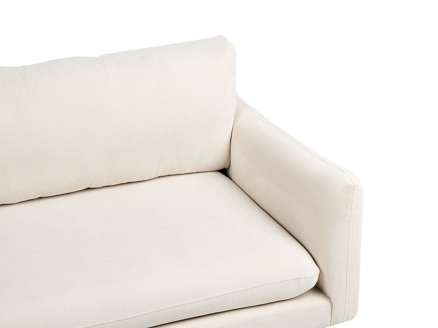 3 Seater Fabric Sofa Light Beige VINTERBRO