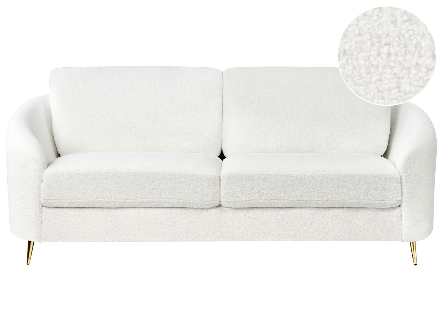 Sofa TROSA Boucle White 3 Seater