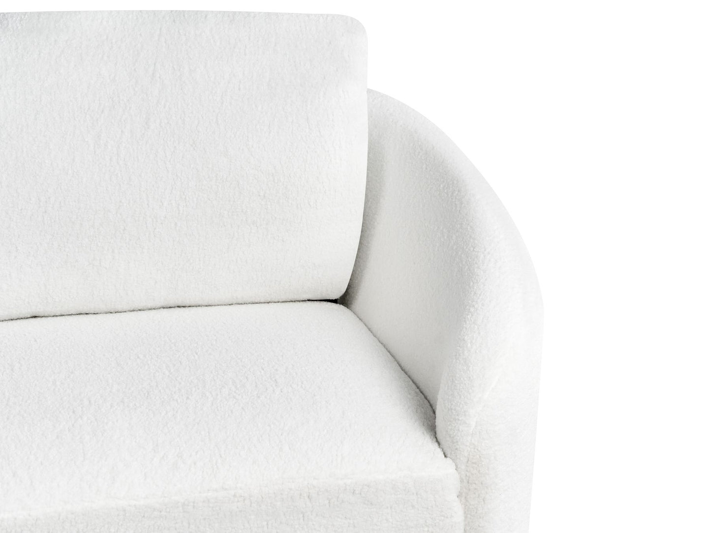 Sofa TROSA Boucle White 3 Seater