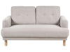 2 Seater Fabric Sofa Taupe