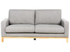 2 Seater Fabric Sofa Grey