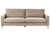 3 Seater Fabric Sofa Taupe