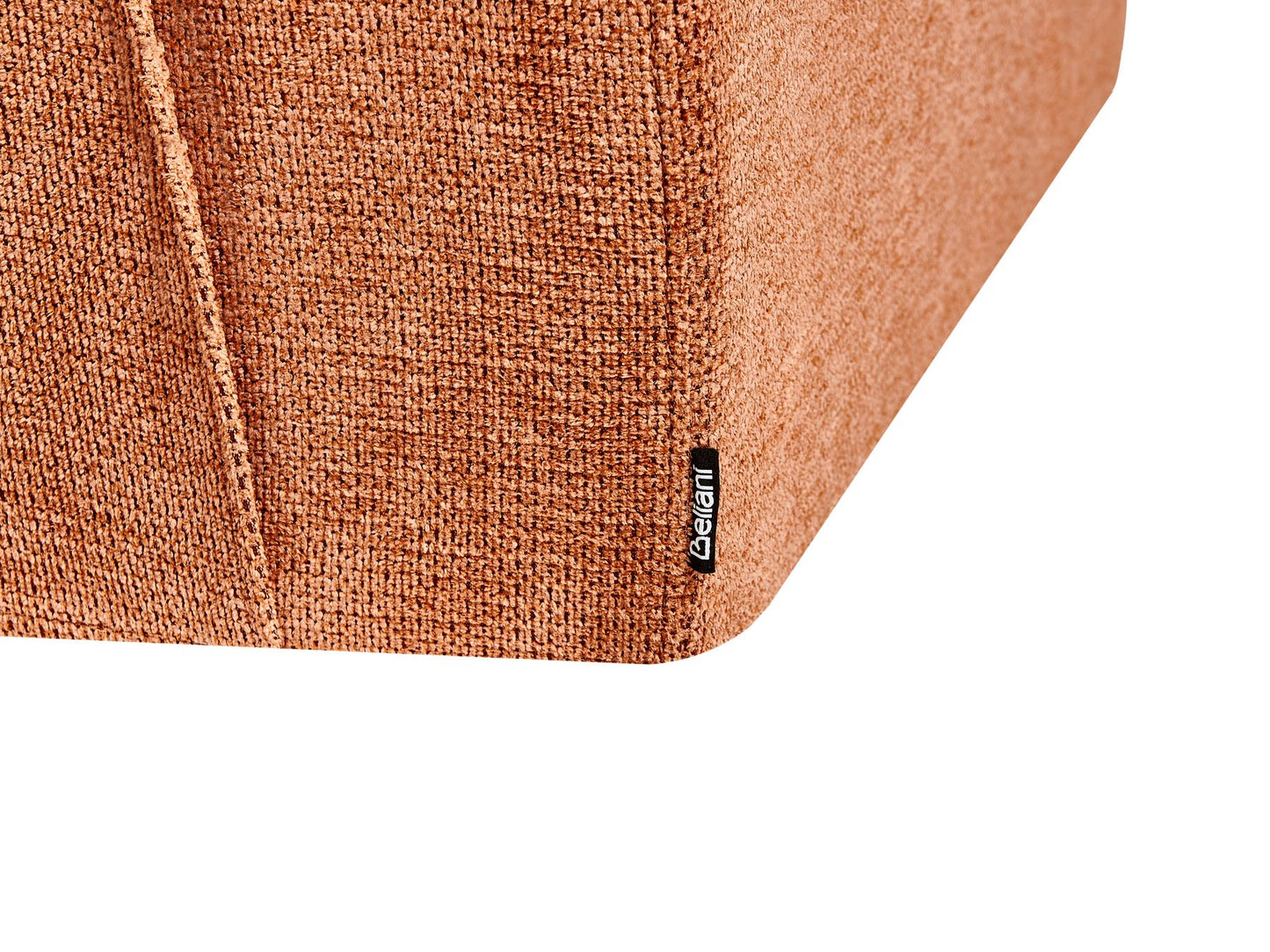 2 Seater Fabric Manual Recliner Sofa Orange BERGEN