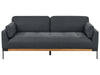 3 Seater Fabric Sofa Black