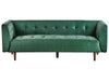 3 Seater Fabric Sofa Green