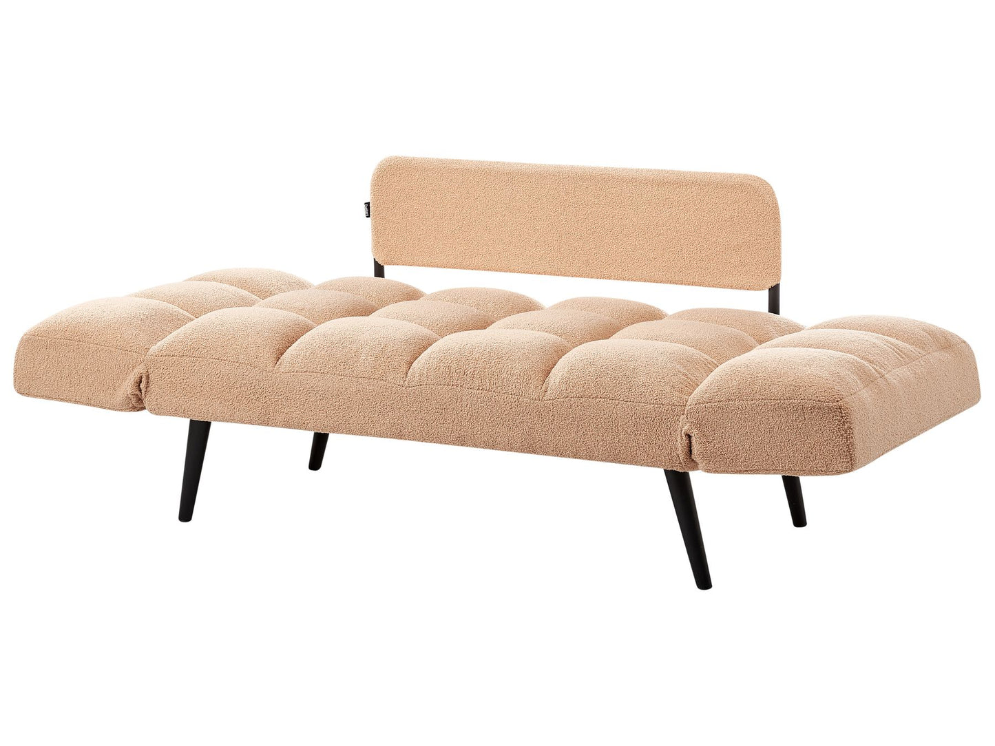 Boucle Sofa Bed Sand Beige BREKKE