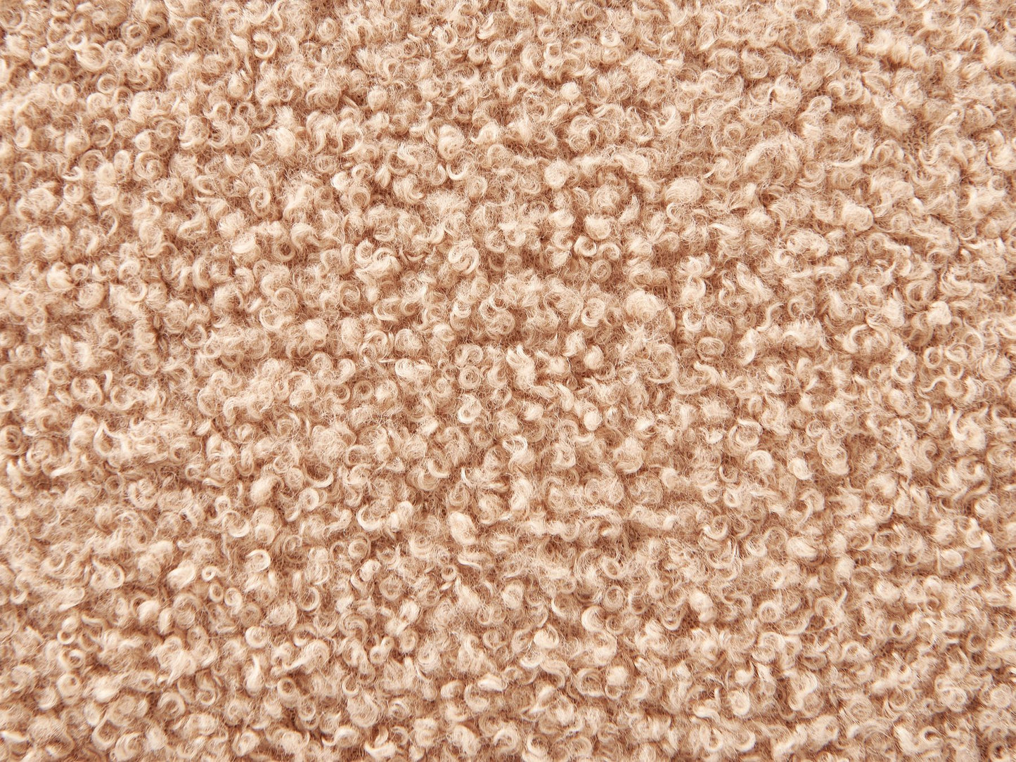 Boucle Sofa Bed Sand Beige BREKKE
