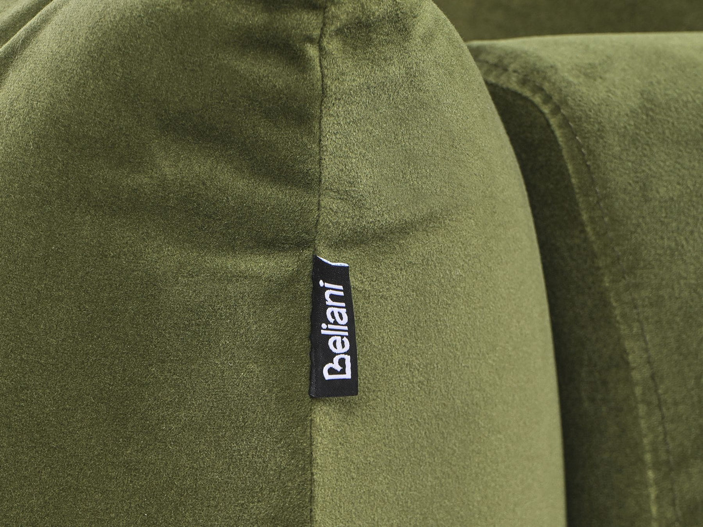 Sofa LUVOS Velvet Green 3 Seater