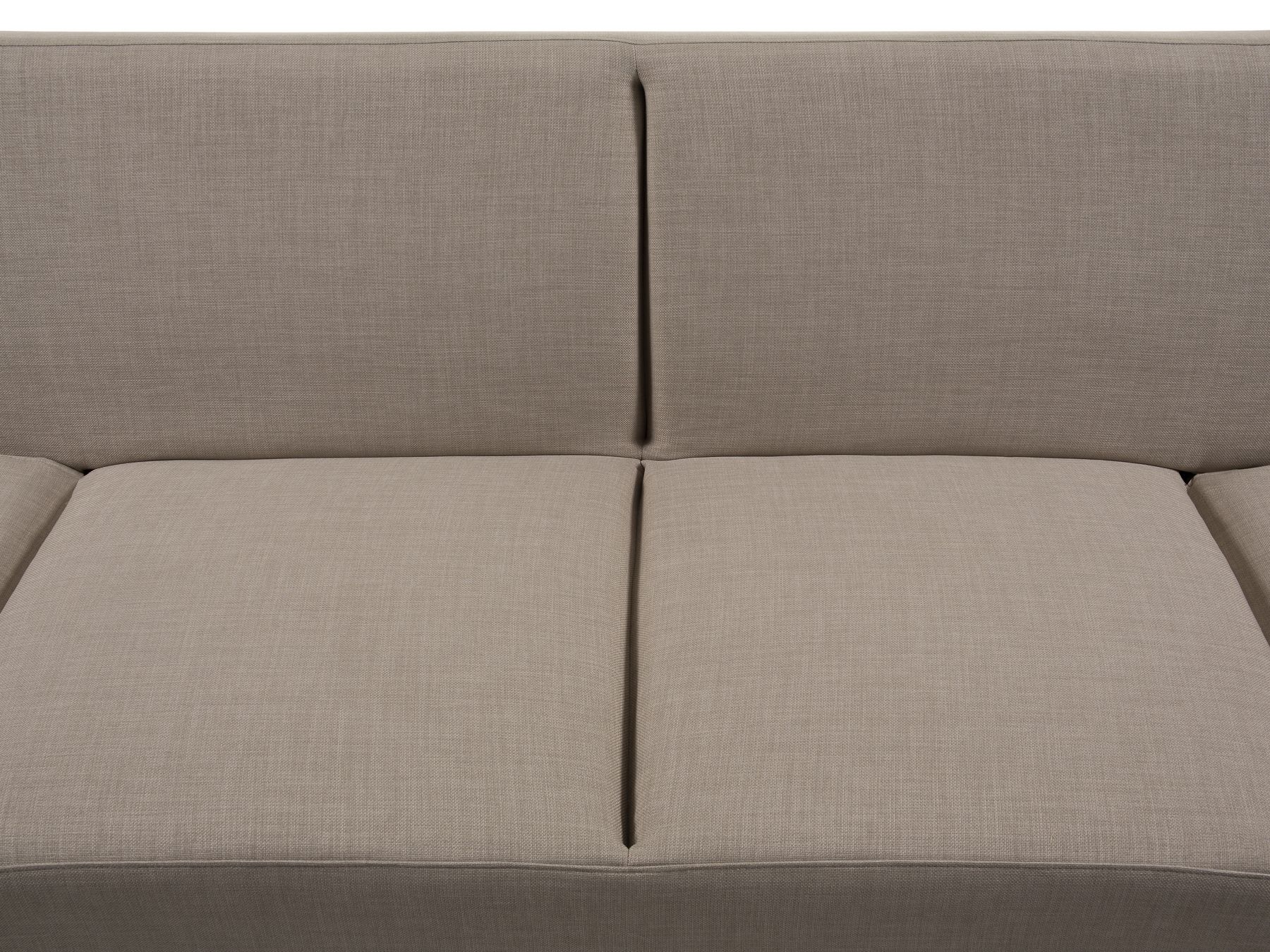 Fabric Sofa Bed Beige YORK