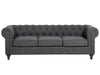 3 Seater Fabric Sofa Grey