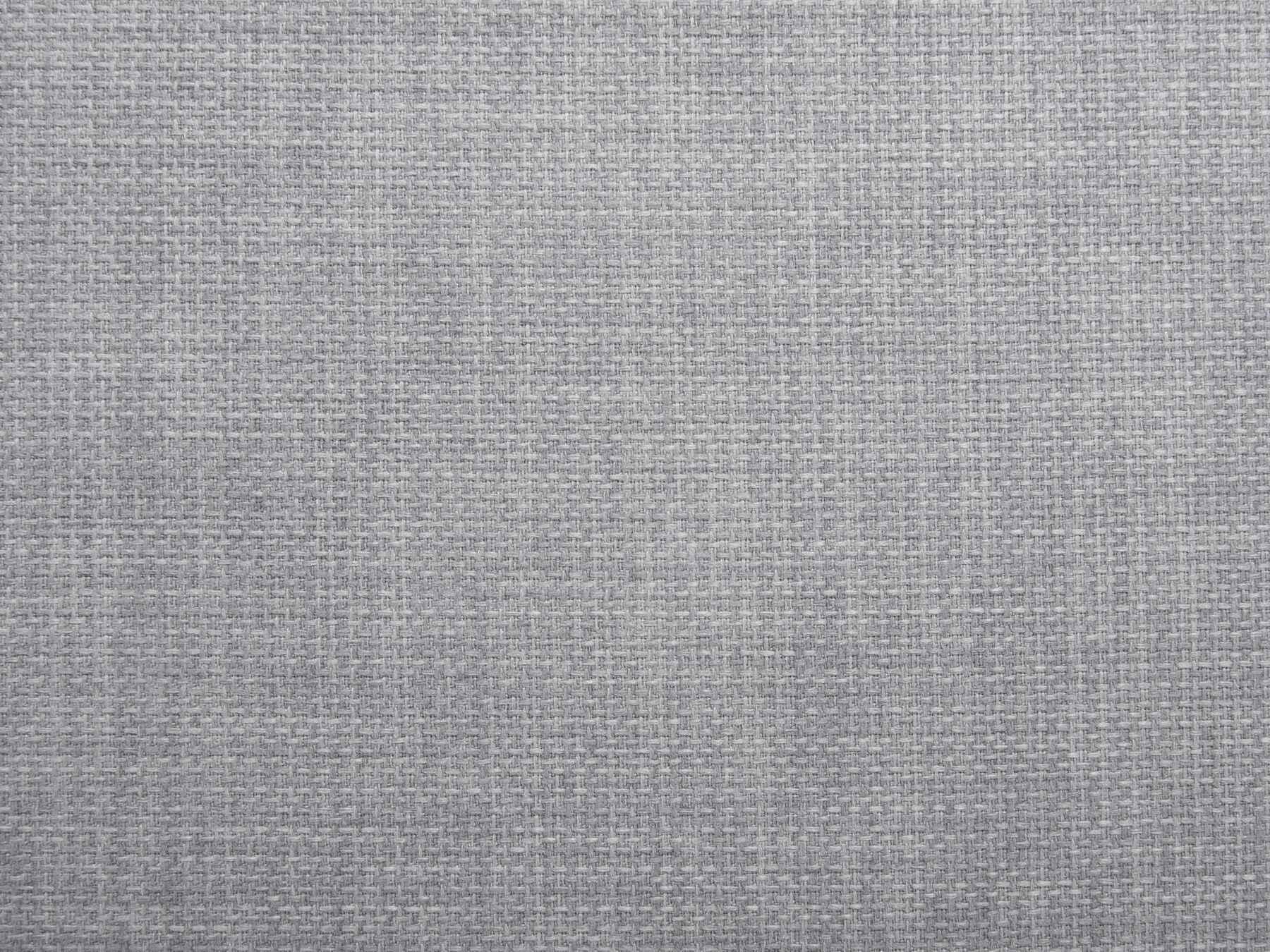 Curved Sofa ROTUNDE Fabric Light Grey 7 Seater Symmetrical