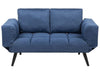 Fabric Sofa Bed Navy Blue
