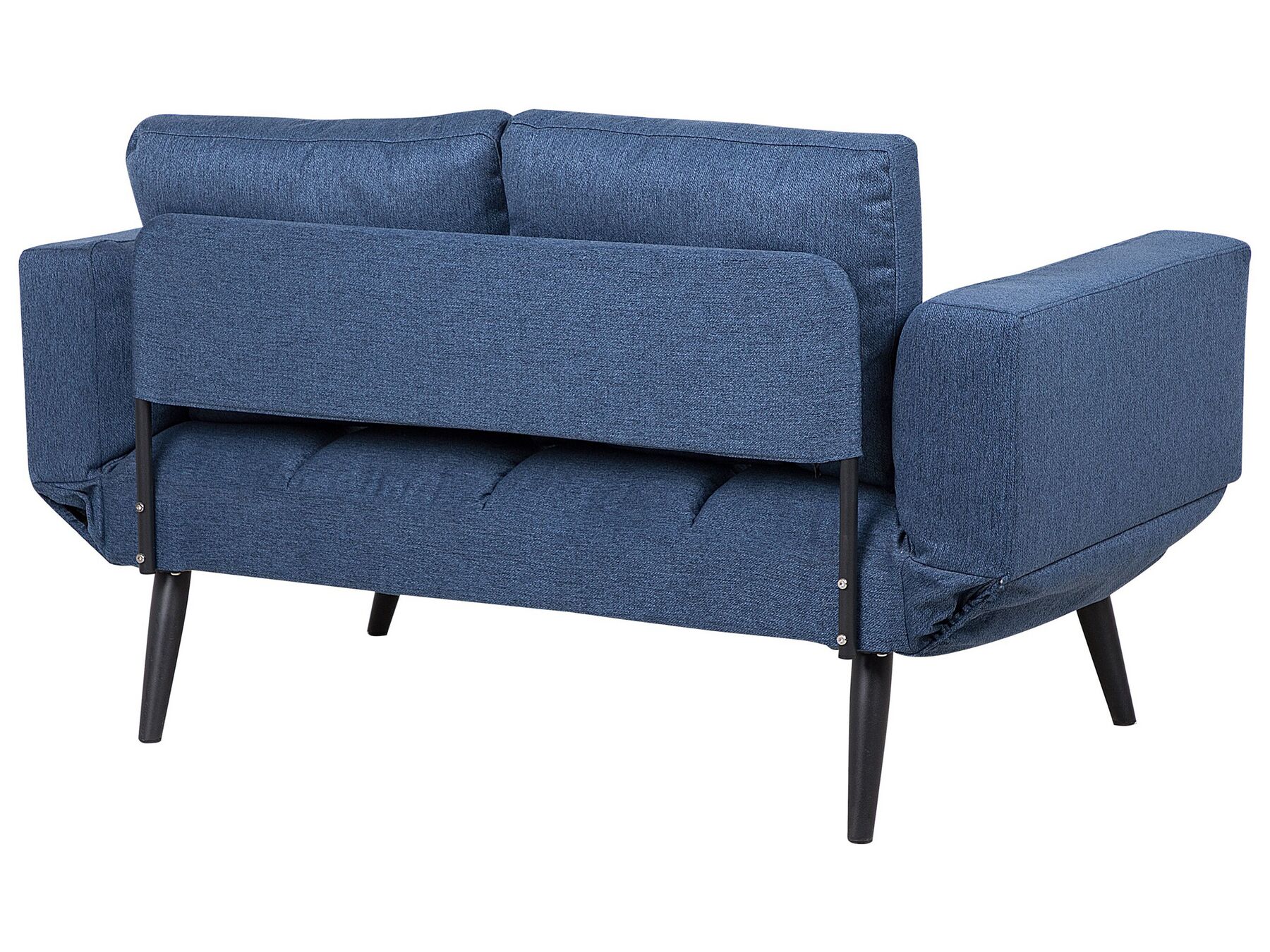 Fabric Sofa Bed Navy Blue BREKKE