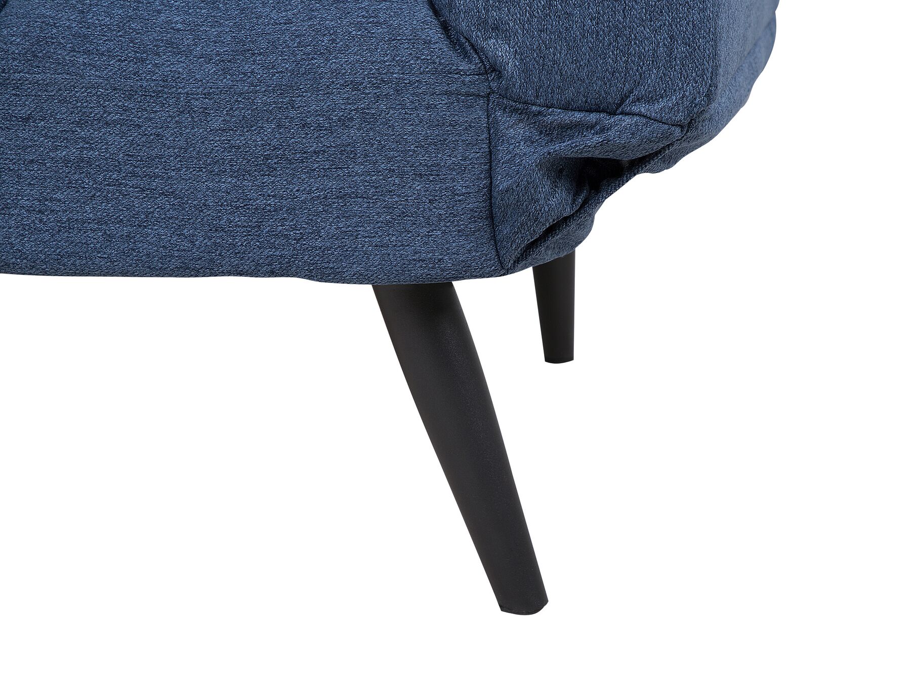 Fabric Sofa Bed Navy Blue BREKKE