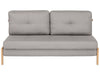Fabric Sofa Bed Light Grey