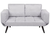 Fabric Sofa Bed Light Grey