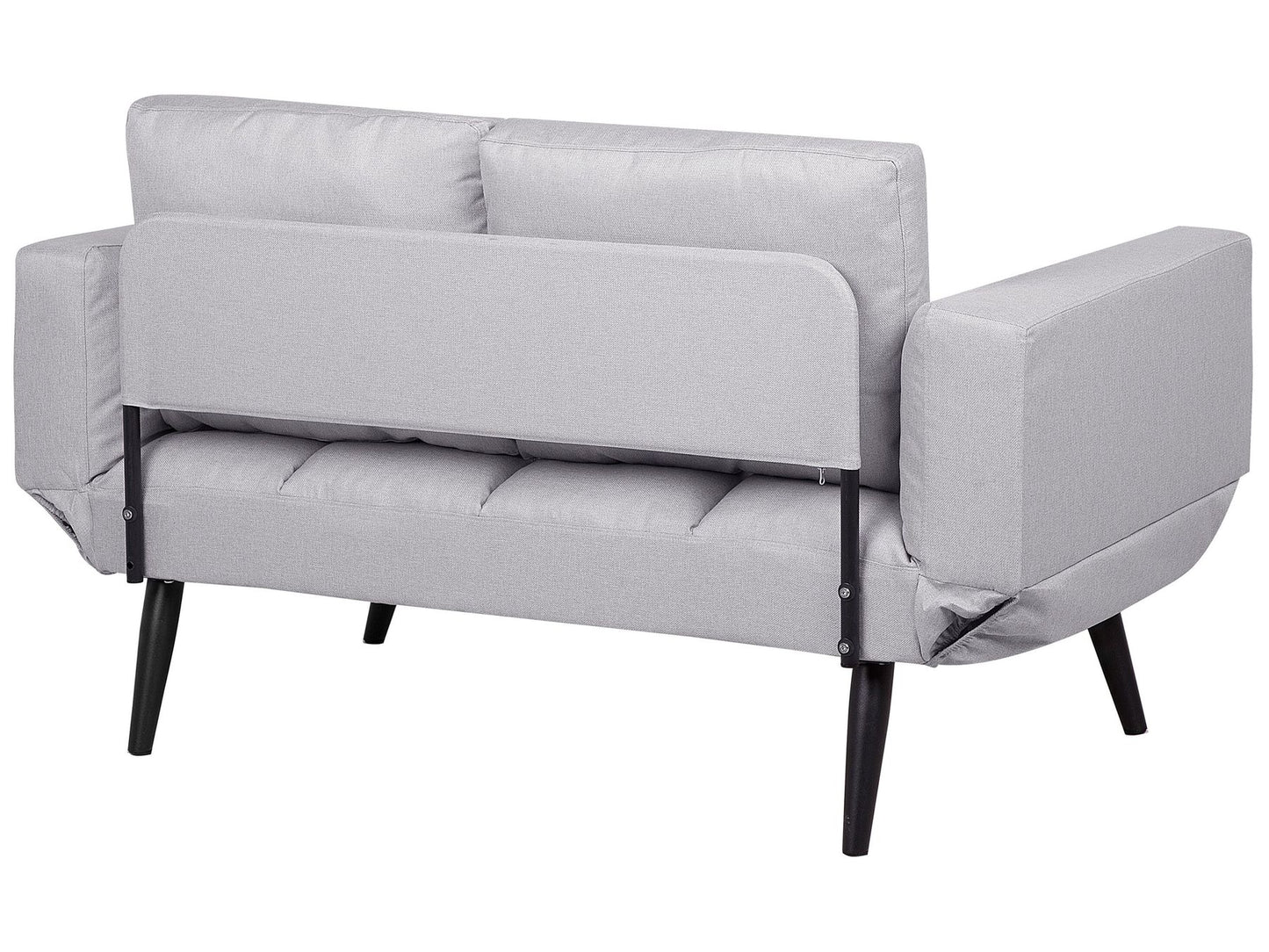 Fabric Sofa Bed Light Grey BREKKE