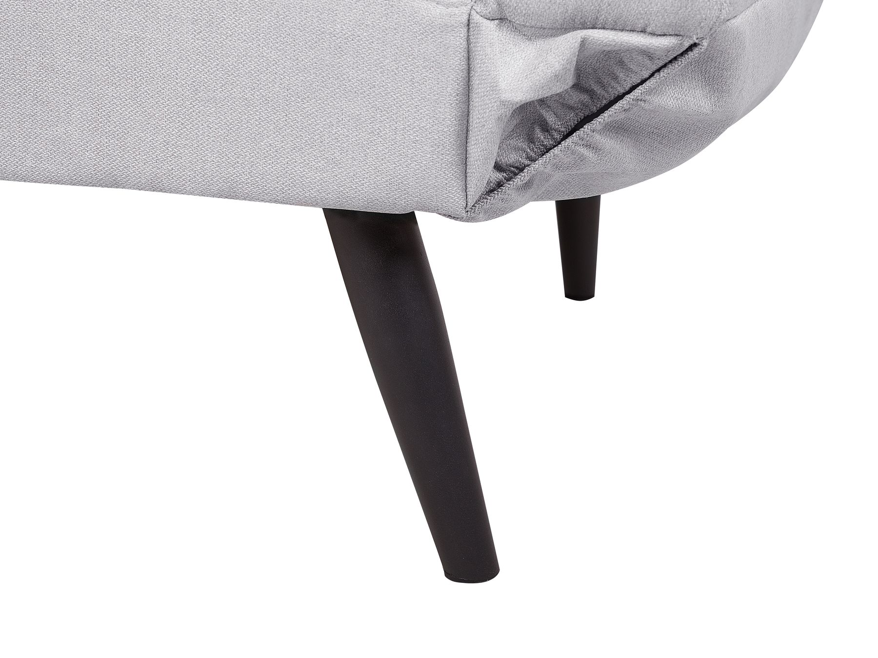 Fabric Sofa Bed Light Grey BREKKE