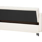 Fabric Sofa Bed Beige HOVIN