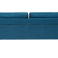 2 Seater Fabric Sofa Blue KALMAR