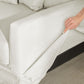 3 Seater Fabric Sofa Light Grey GILJA