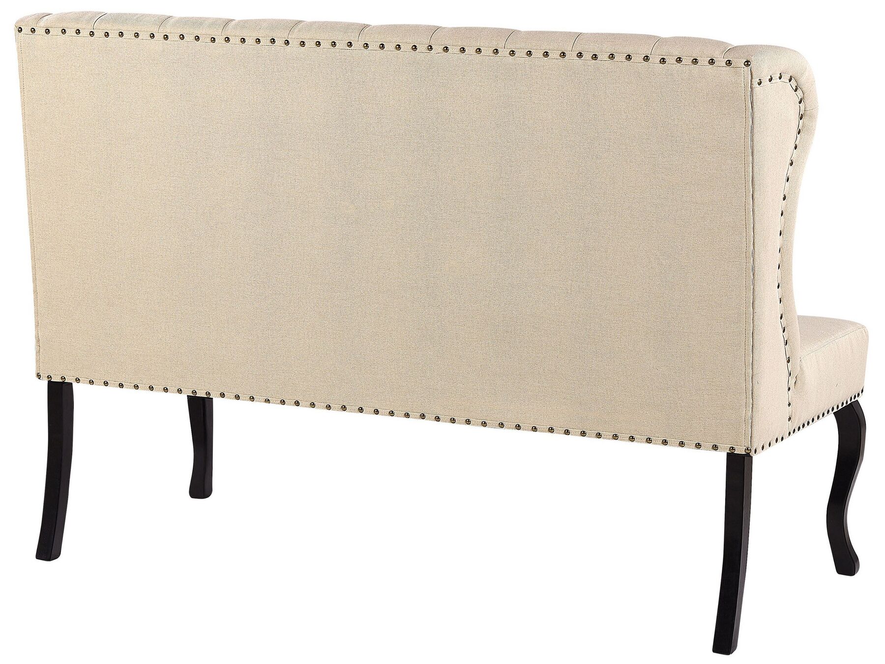 2 Seater Fabric Kitchen Sofa Beige TORSBY