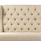 2 Seater Fabric Kitchen Sofa Beige TORSBY