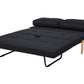 Fabric Sofa Bed Black EDLAND